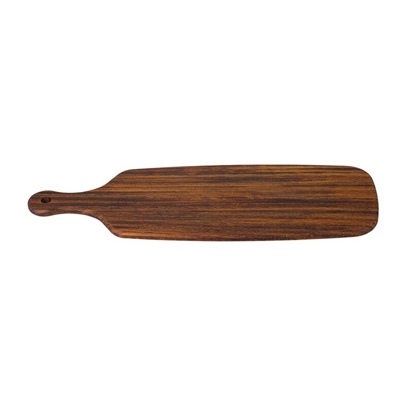 Biradlı GRV-1895 Iroko Pide Sunum Tahtası, 50x17 cm - Biradlı