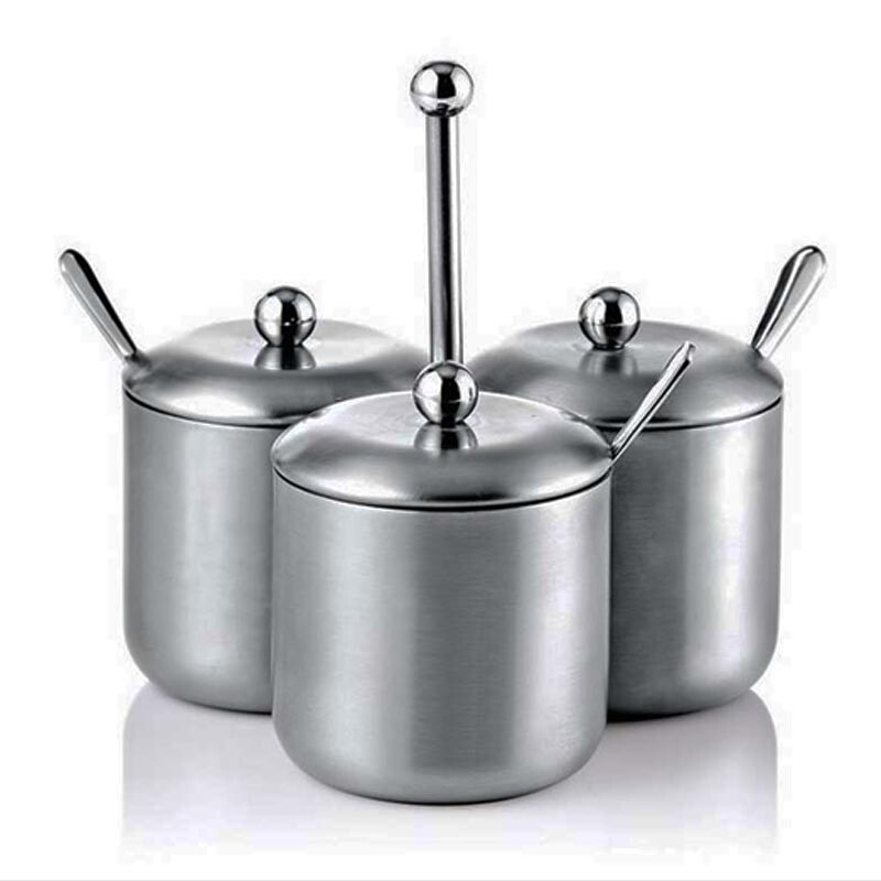 Biradlı GRV-20 Mat Baharatlık Takımı, 3'lü - Biradlı