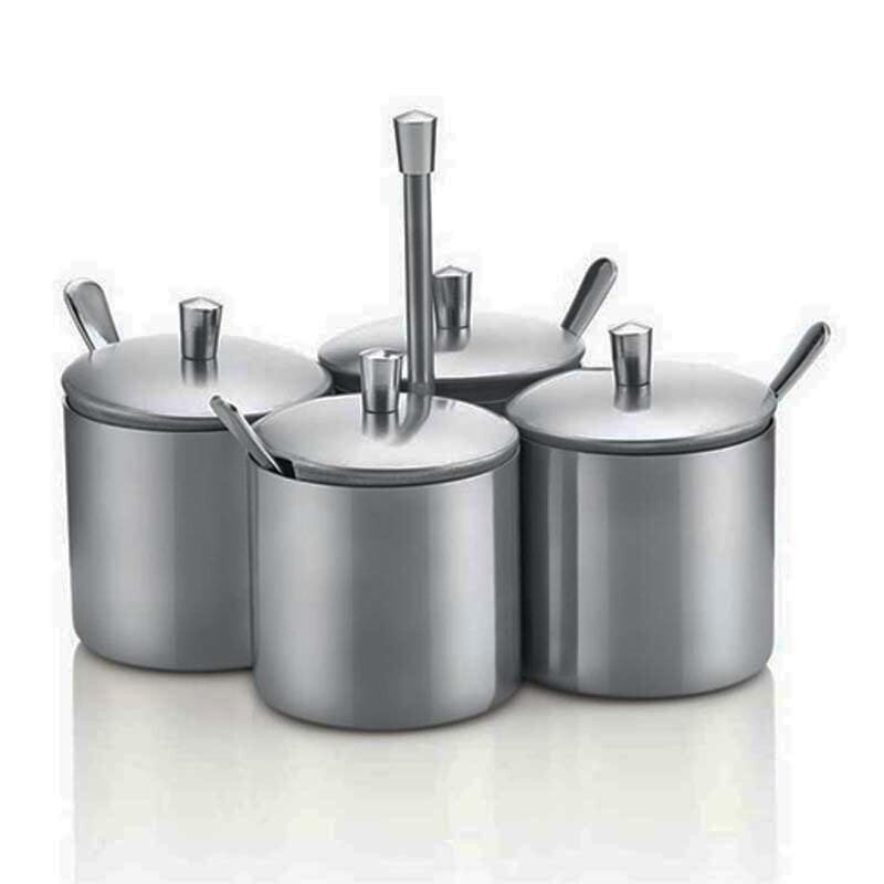 Biradlı GRV-24 Mat Baharatlık Takımı, 4'lü - Biradlı