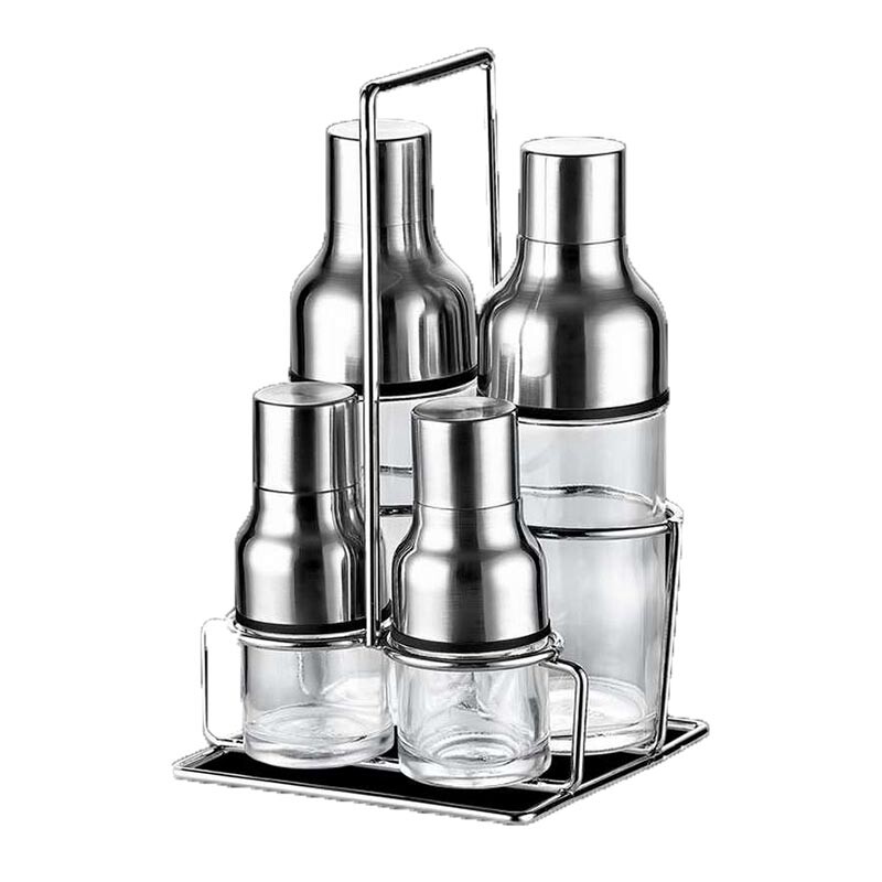 Biradlı GRV-2404 Tel Standlı Yağlık Takımı, 4'lü, 300 cc - Biradlı