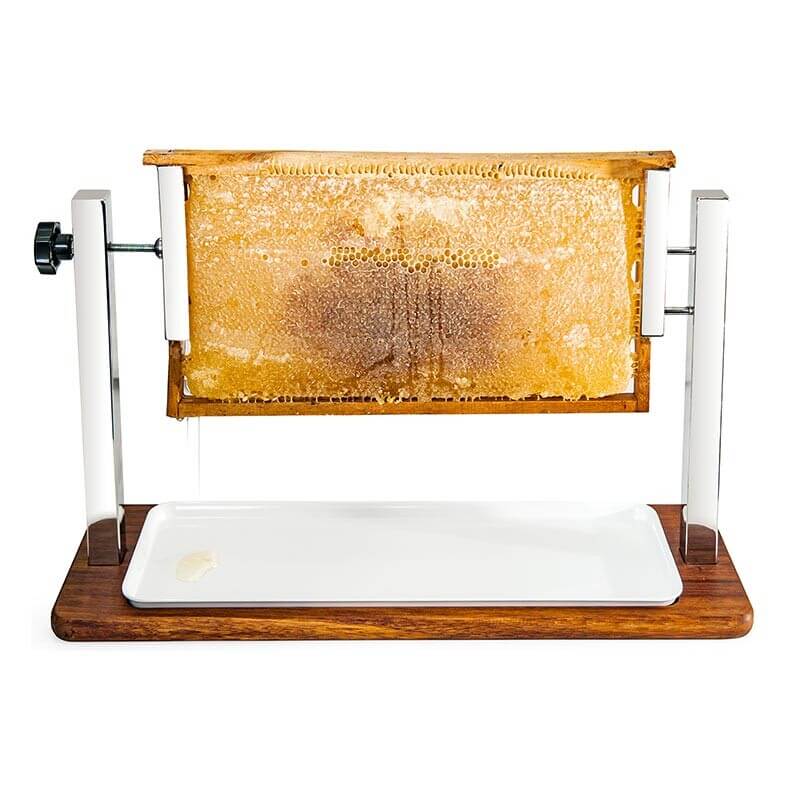 Biradlı GRV-2418 İreko Ahşap Tabanlı Petek Bal Standı, 62x22x36 cm - Biradlı