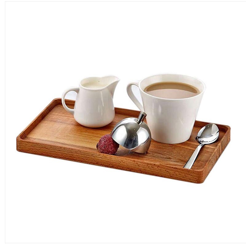Biradlı GRV-302 Ahşap Dikdörtgen Nescafe Seti, 24x14x2 cm - Biradlı