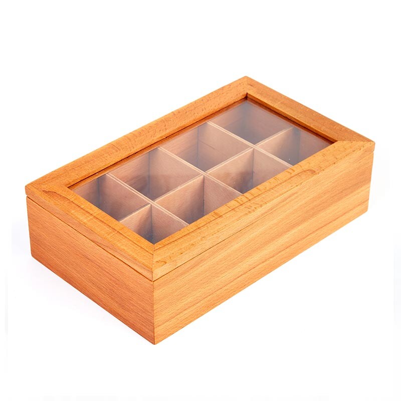 Biradlı GRV-311 Gözlü Ahşap Poşet Çay Standı, 17x29x7.5 cm - Biradlı