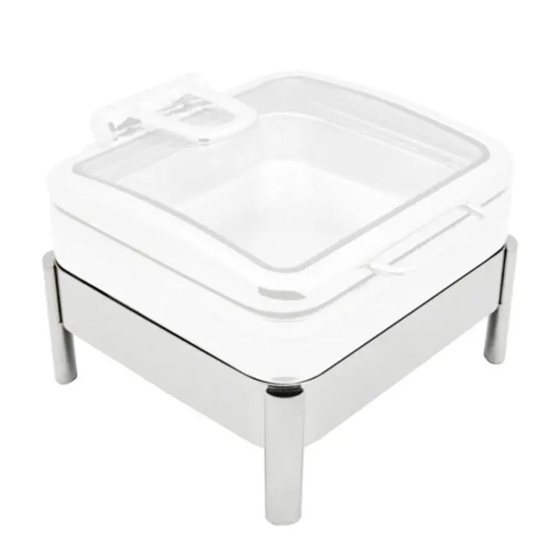 Biradlı GRV-5023 Lux Chafing Dish Ayaklı Stand, Paslanmaz Çelik, GN 2/3 - Biradlı (1)