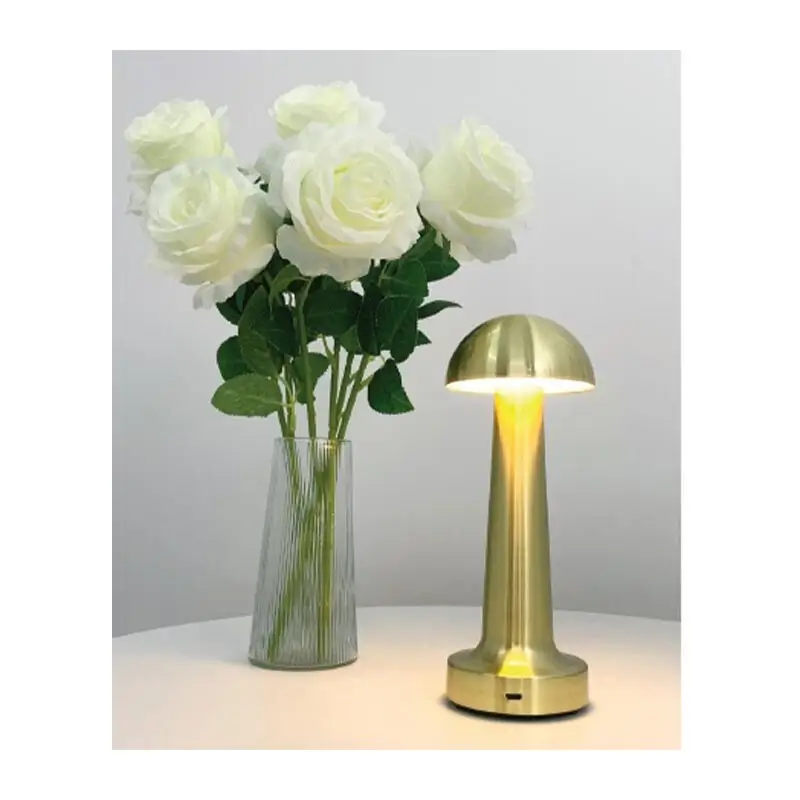 Biradlı GRV-811 Şarj Edilebilir Masa Lambası, 9x21 cm, Altın Renk - Biradlı (1)