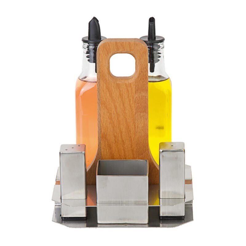 Biradlı GRV-825 Yağlık ve Tuzluk Seti, 5'li - Biradlı