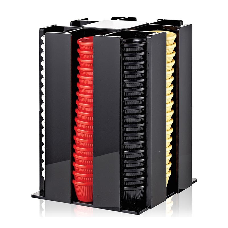 Biradlı GRV-SS06 Döner Sosluk Standı, 136 Adet Kapasiteli, 6 cm - Biradlı