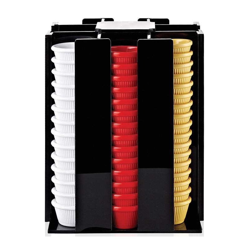 Biradlı GRV-SS07 Döner Sosluk Standı, 112 Adet Kapasiteli, 7 cm - Biradlı