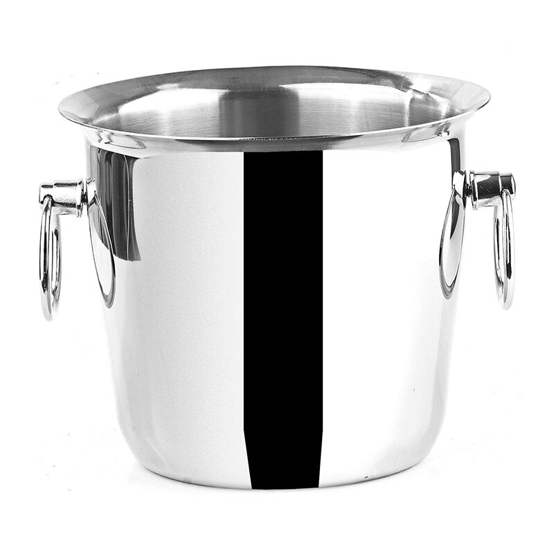 Biradlı No:1 Çelik Şişe Kovası, 17.5x13 cm - Biradlı