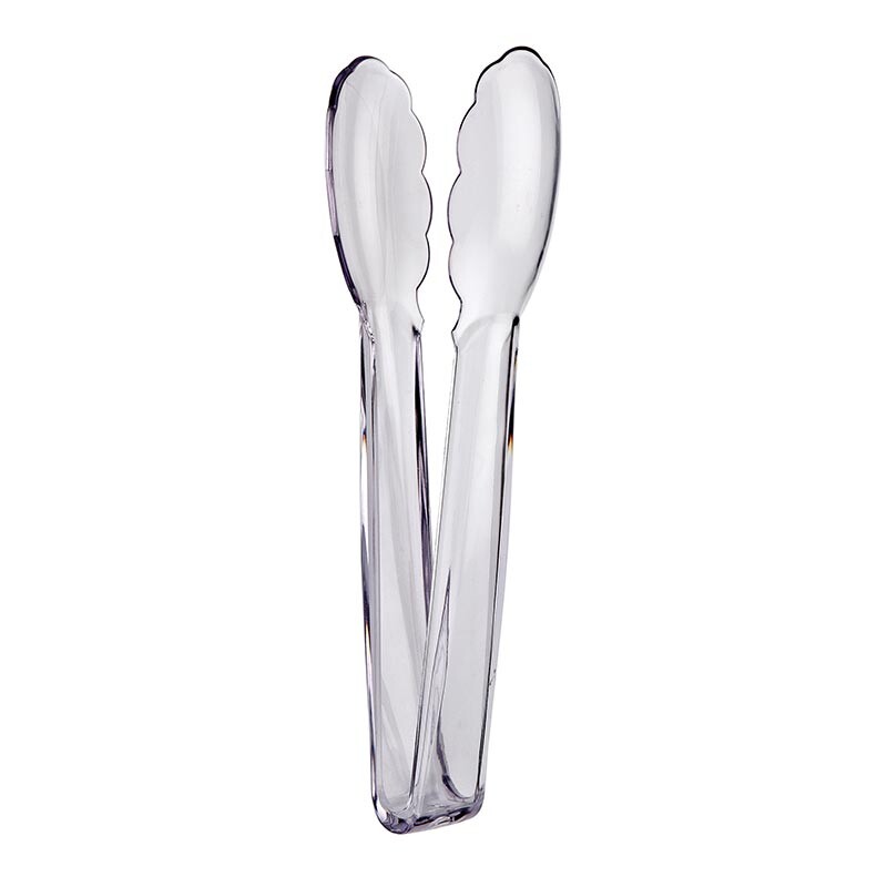 Biradlı PCT-SEF Polikarbon Servis Maşası, 23 cm, Şeffaf - Biradlı