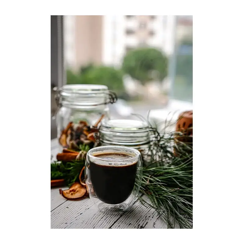 Black Goat Çift Çidarlı Bardak - 250 ml - Black Goat (1)