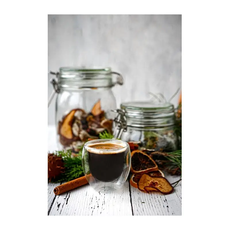 Black Goat Çift Çidarlı Espresso Bardağı - 80 ml - Black Goat (1)