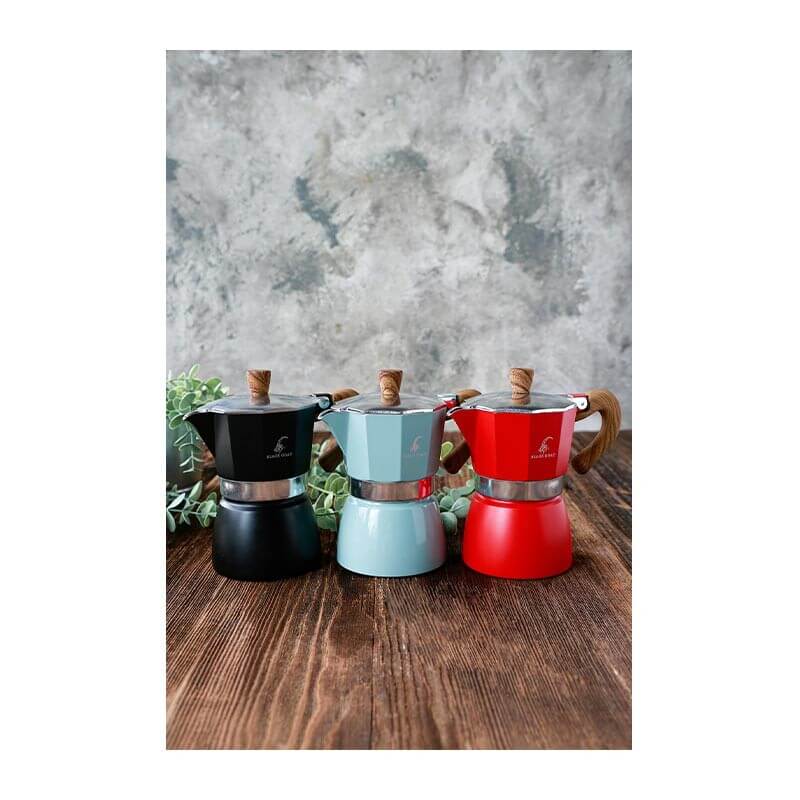 Black Goat Moka Pot, 3 Cup - Siyah - Black Goat (1)