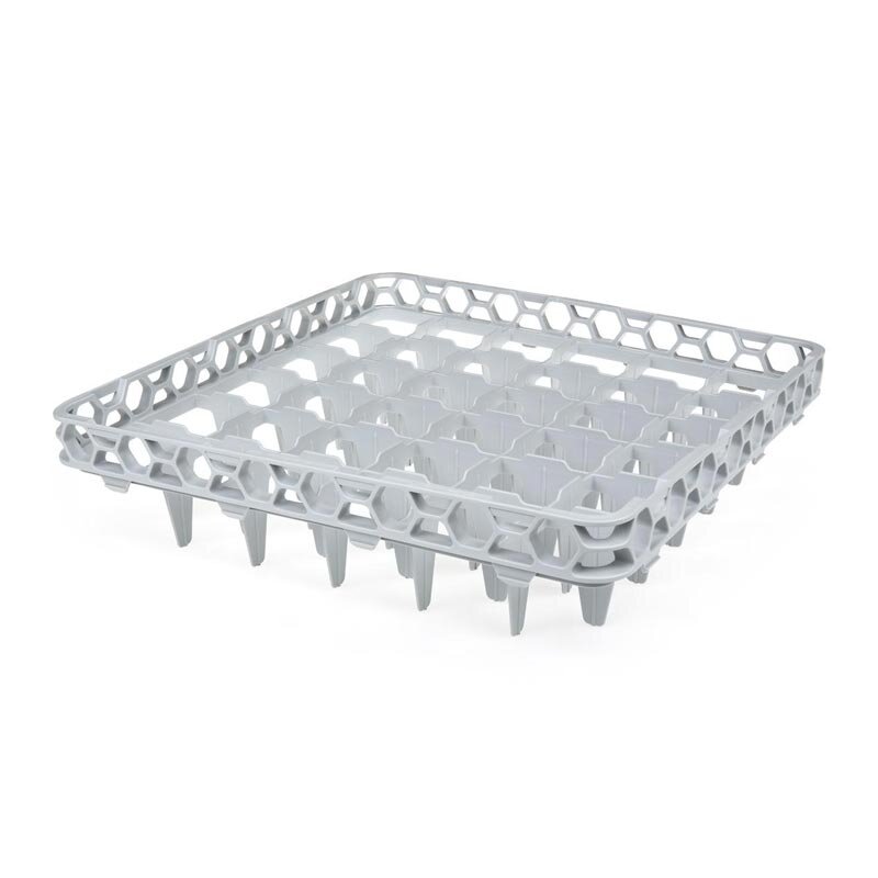 Bora Plastik Bardak Yıkama Basketi, 36 Bölmeli, 50x12.5 cm, Gri - Bora Plastik