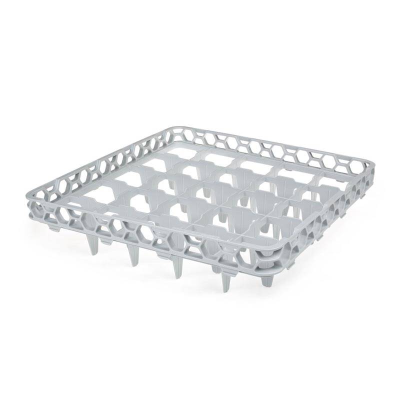 Bora Plastik Bardak Yıkama Sepeti, 25 Bölmeli, 50x12.5 cm - 1