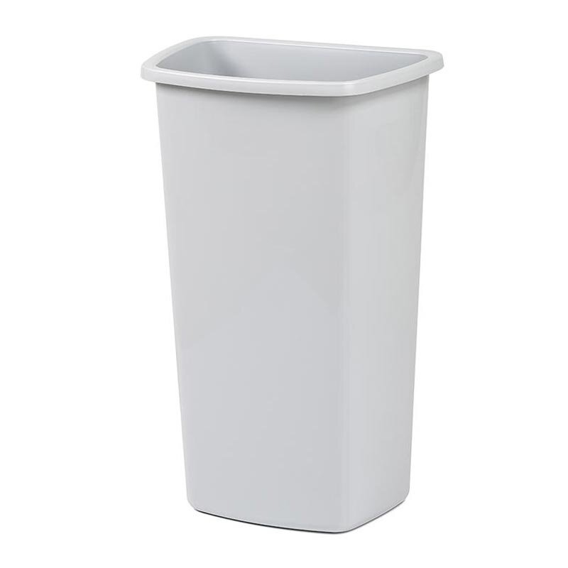 Bora Plastik Çöp Kovası, Servis Arabası Uyumlu, 29 Lt, Beyaz - Bora Plastik