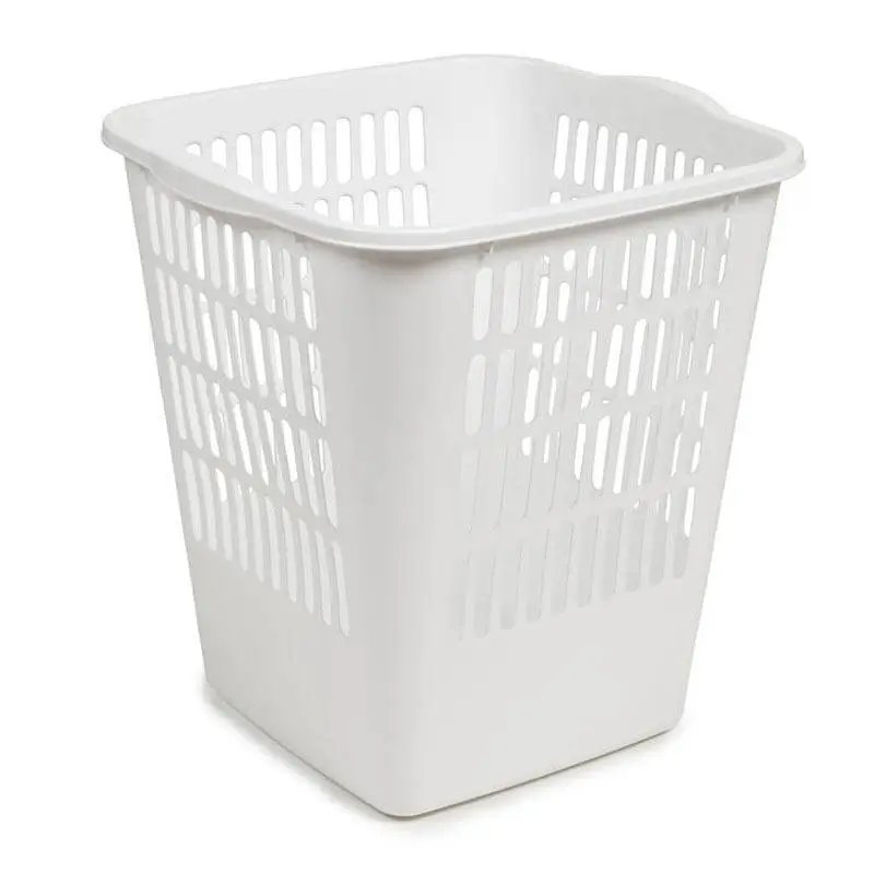Bora Plastik Çöp Sepeti, No: 1, Köşeli, Beyaz - 1
