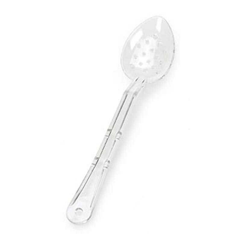 Bora Plastik Delikli Servis Kaşığı, Polikarbonat, 33 cm, Şeffaf - 1