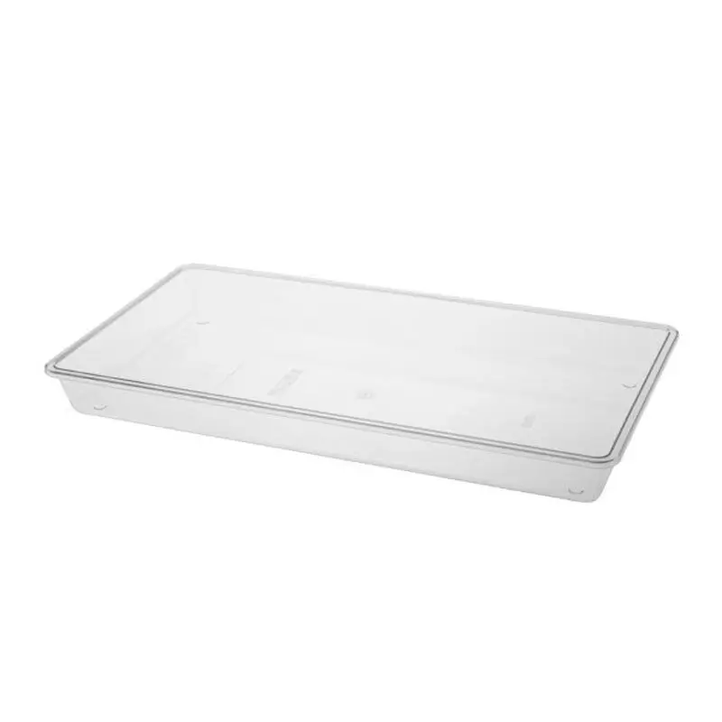 Bora Plastik Pasta Kek Kabı Alt Tepsi, Dikdörtgen, Polikarbonat, 20x45x4.5 cm - 1