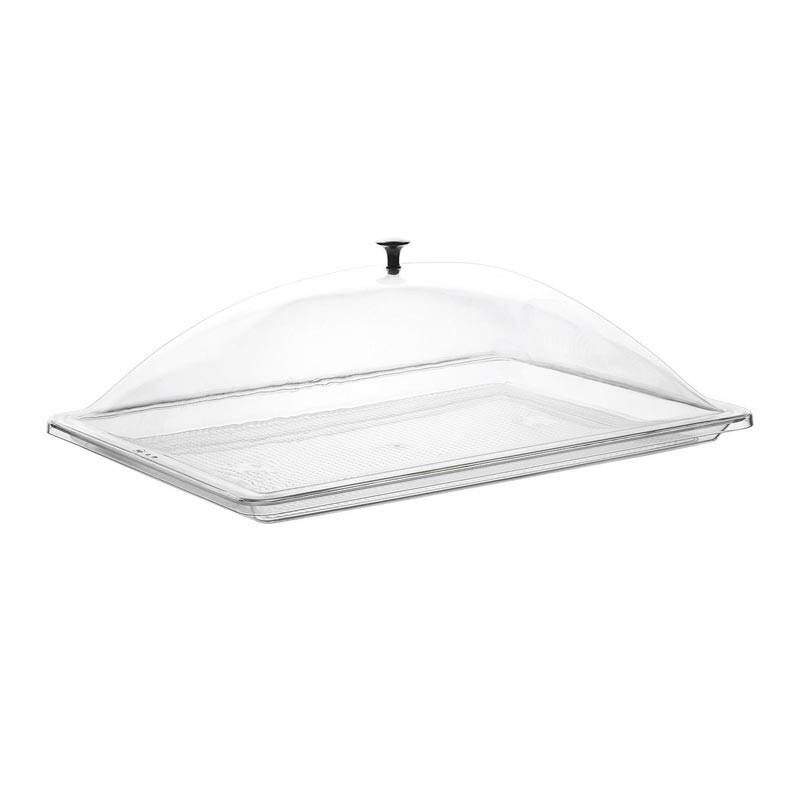 Bora Plastik Dikdörtgen Teşhir Tepsisi, Polikarbonat 30x40 cm, Şeffaf - 2