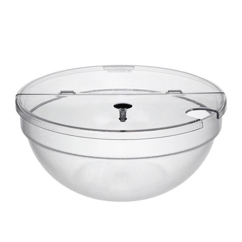 Bora Plastik Kapaklı Kase, 23 cm, Şeffaf - Bora Plastik