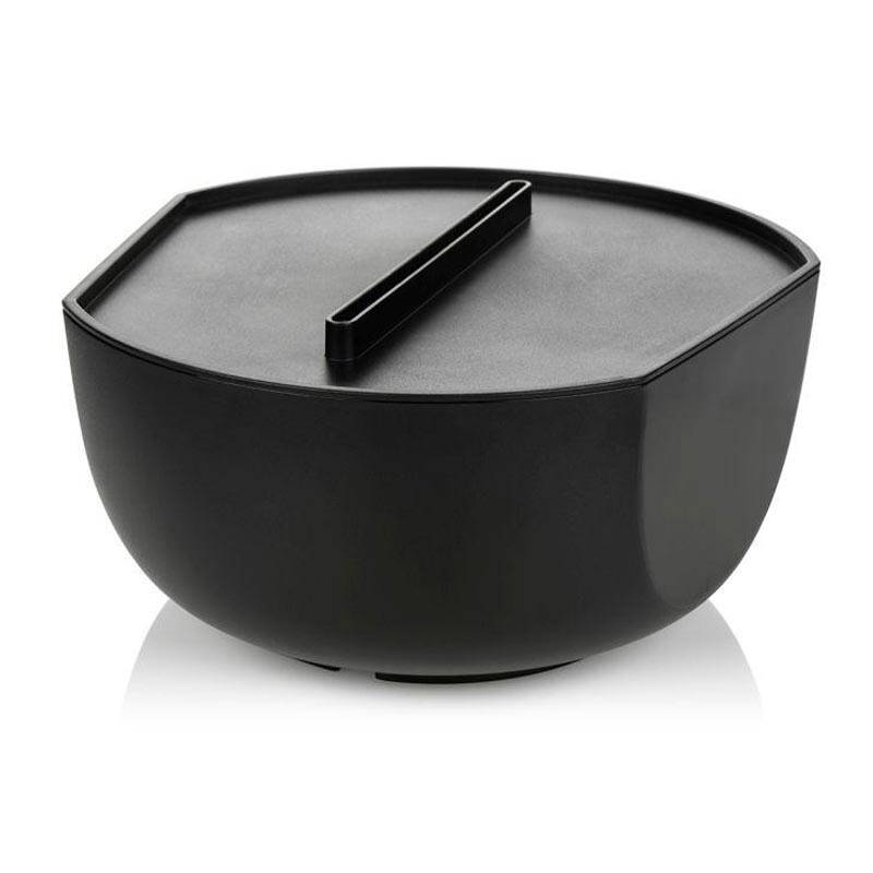 Bora Plastik Hip Gastronom Kase Takım, Kapaklı, 26 cm, Siyah - 1