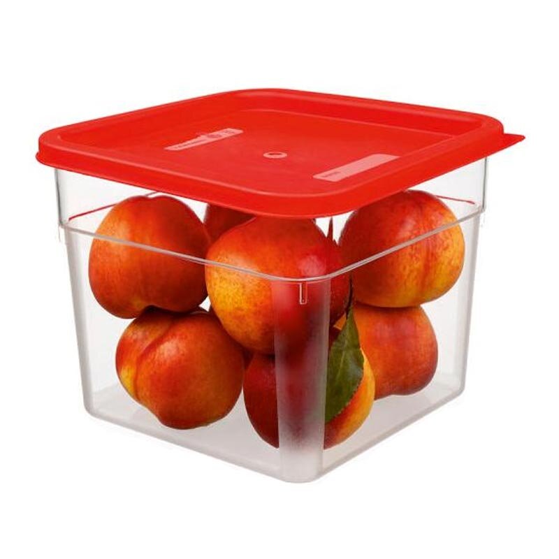 Bora Plastik Kapaklı Saklama Kabı, Polikarbonat, 6 Lt, Şeffaf - Bora Plastik