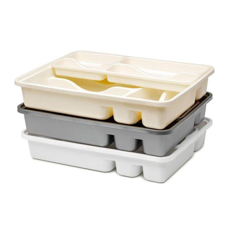 Bora Plastik Kaşıklık No: 2, Mutfak ve Servis İçin, Gri - Bora Plastik