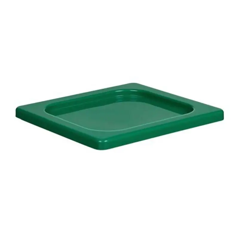 Bora Plastik Kilitli Kapak, Kare, Yeşil - 1