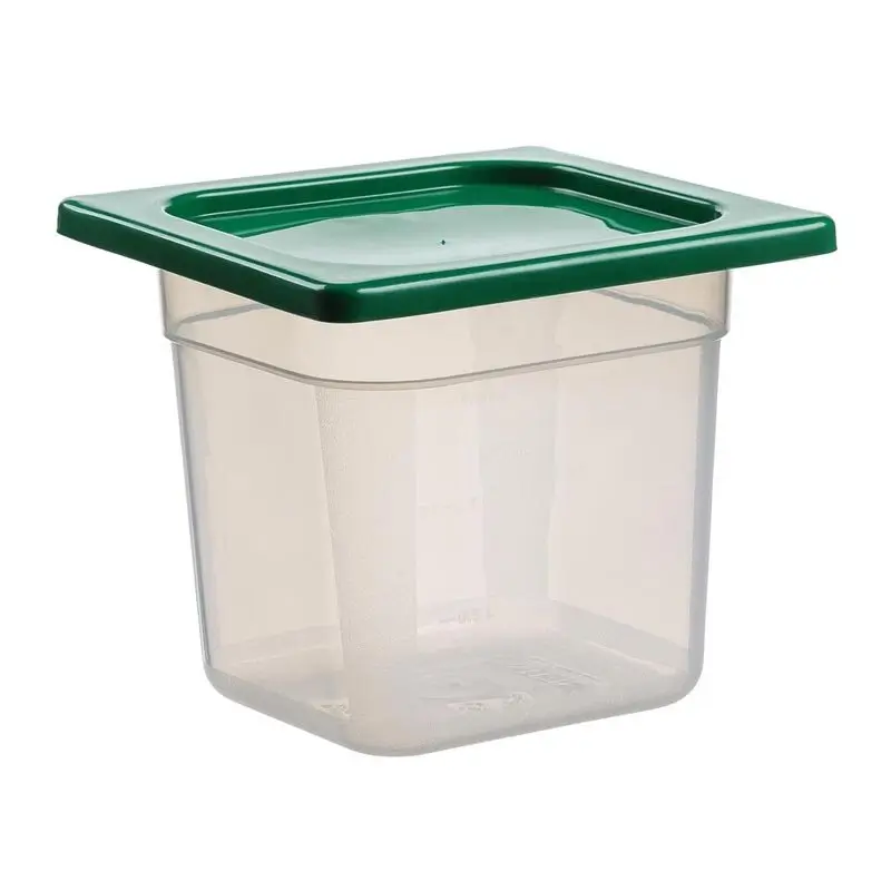 Bora Plastik Kilitli Kapak, Kare, Yeşil - Bora Plastik (1)