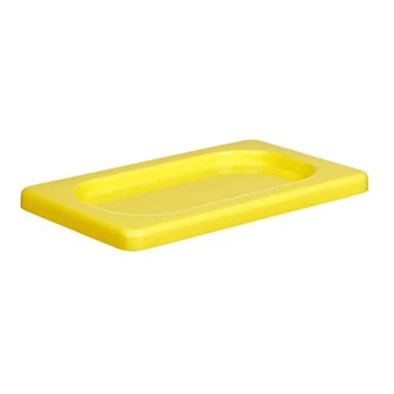 Bora Plastik GN 1/9 Kilitli Polipropilen Gastronorm Küvet Kapağı, Sarı - 1