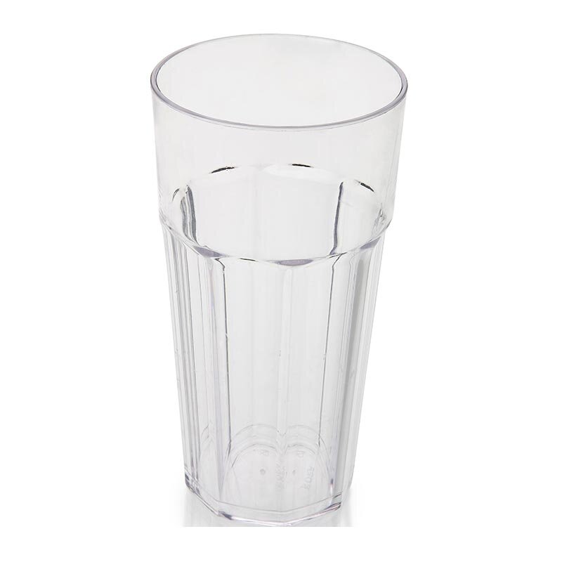 Bora Plastik Kırılmaz Bardak, Cam Görünümlü Dayanıklı, Polikarbonat, 470 ml - Bora Plastik