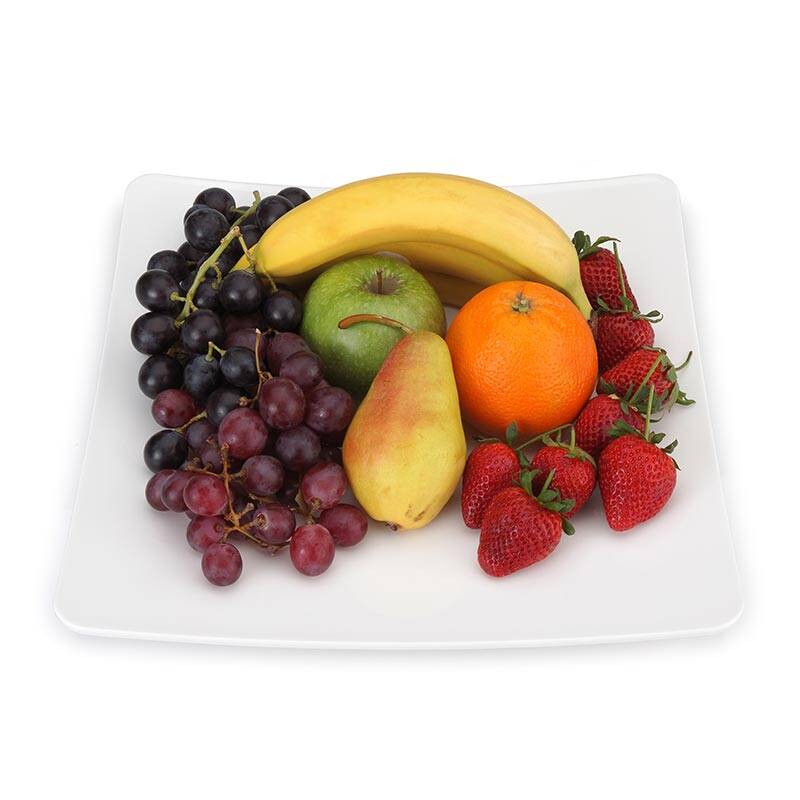 Bora Plastik Köşeli Teşhir Tepsisi, 35x35 cm, Beyaz - 2