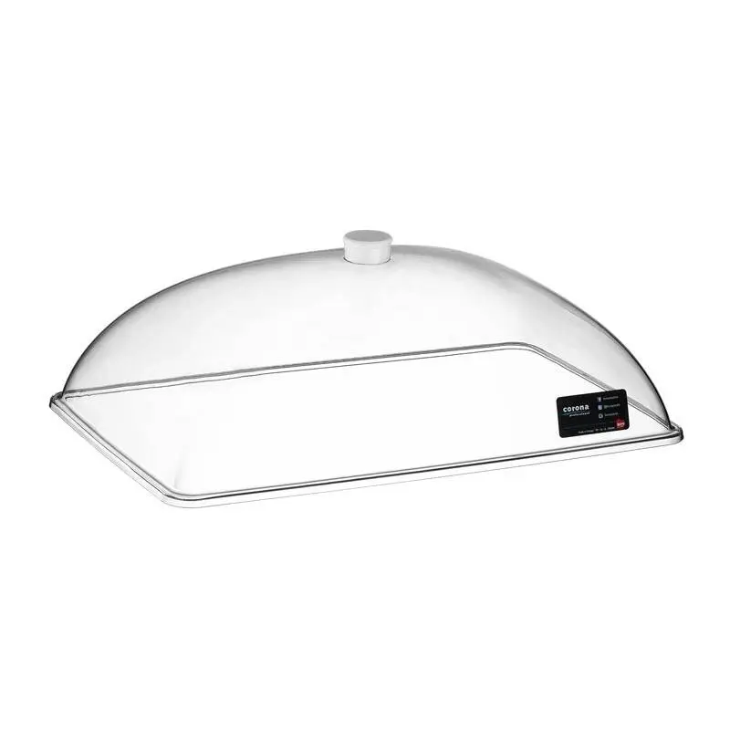 Bora Plastik Kristal Fanus Köşeli Kapak, Şeffaf Sunum, 27x42.5 cm - 1