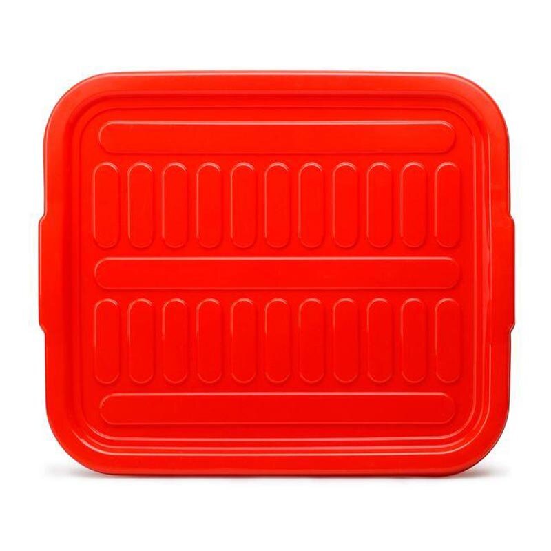 Bora Plastik Kutu Kapağı, No: 4, Kırmızı - Bora Plastik