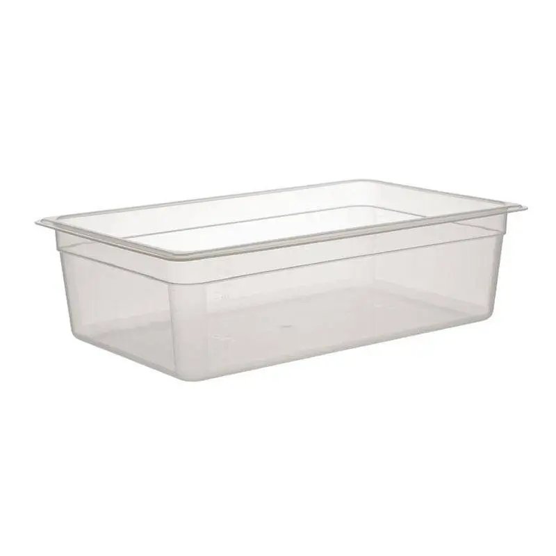 Bora Plastik GN 1/1-150 mm Polipropilen Gastronorm Küvet, Şeffaf - 1