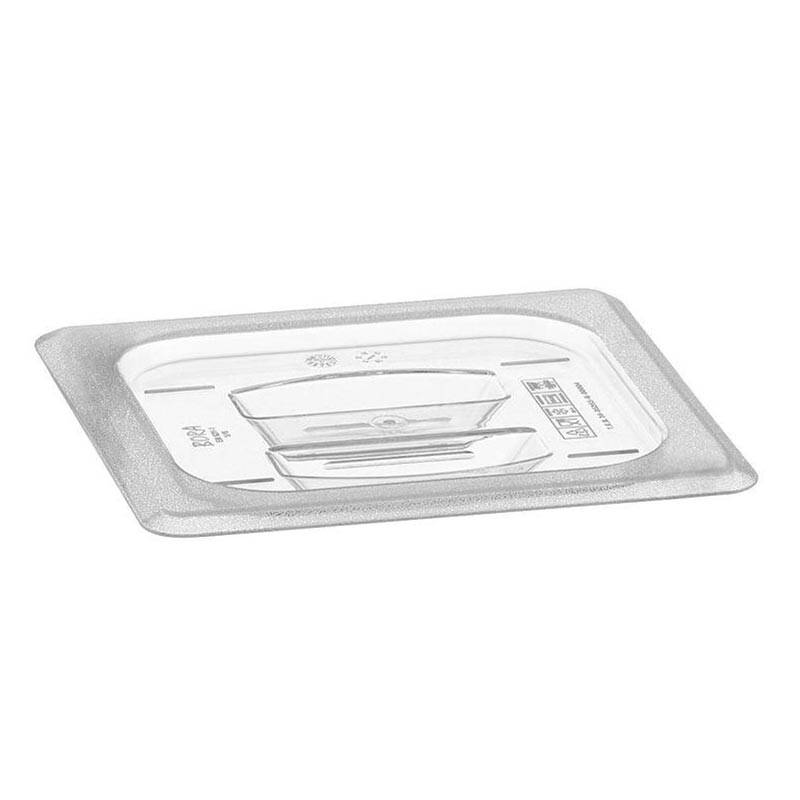 Bora Plastik Küvet Kapağı, Polikarbon, GN 1/6, Şeffaf - 1