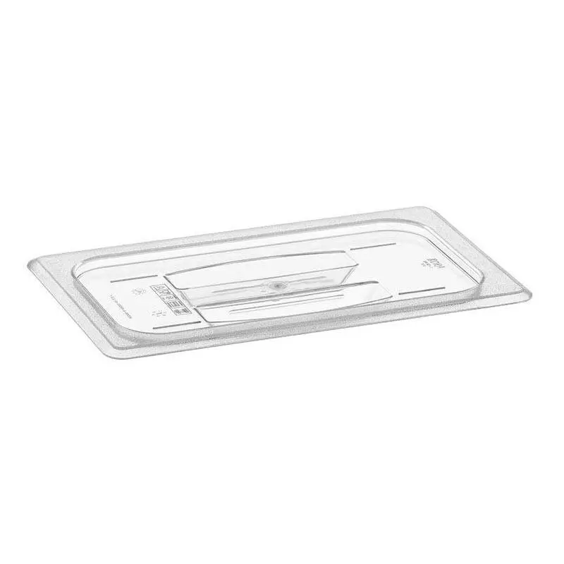 Bora Plastik GN 1/4 Polikarbon Gastronorm Küvet Kapağı, Şeffaf - 1
