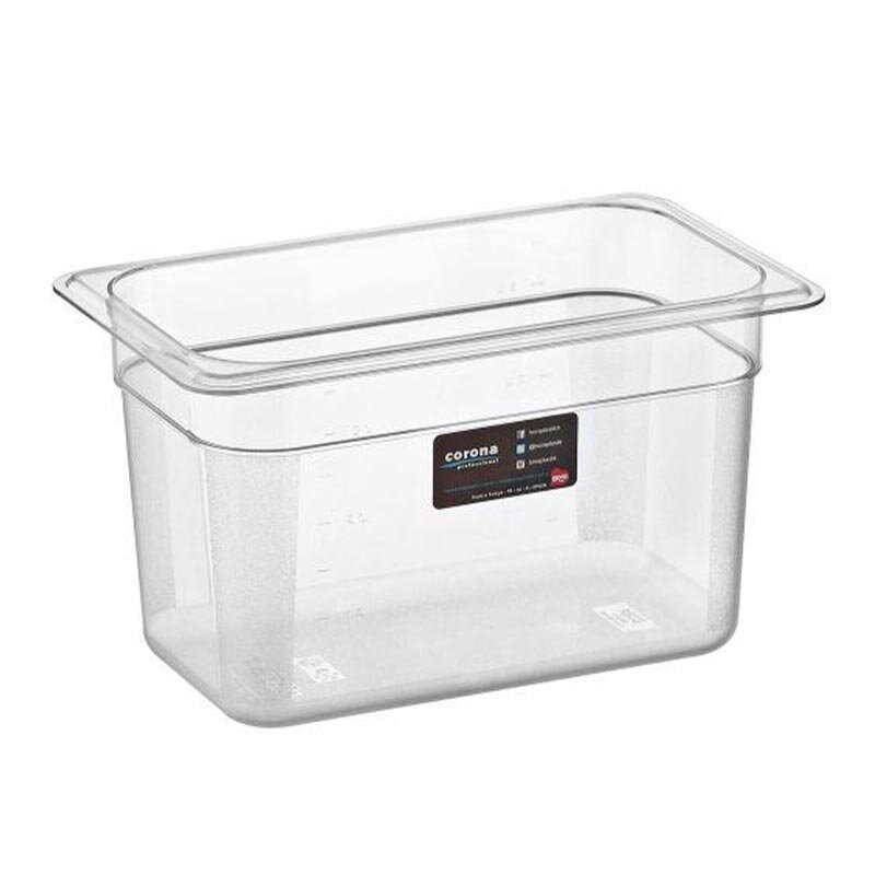 Bora Plastik Küvet, Polikarbon, 3.5 Lt, Şeffaf - Bora Plastik