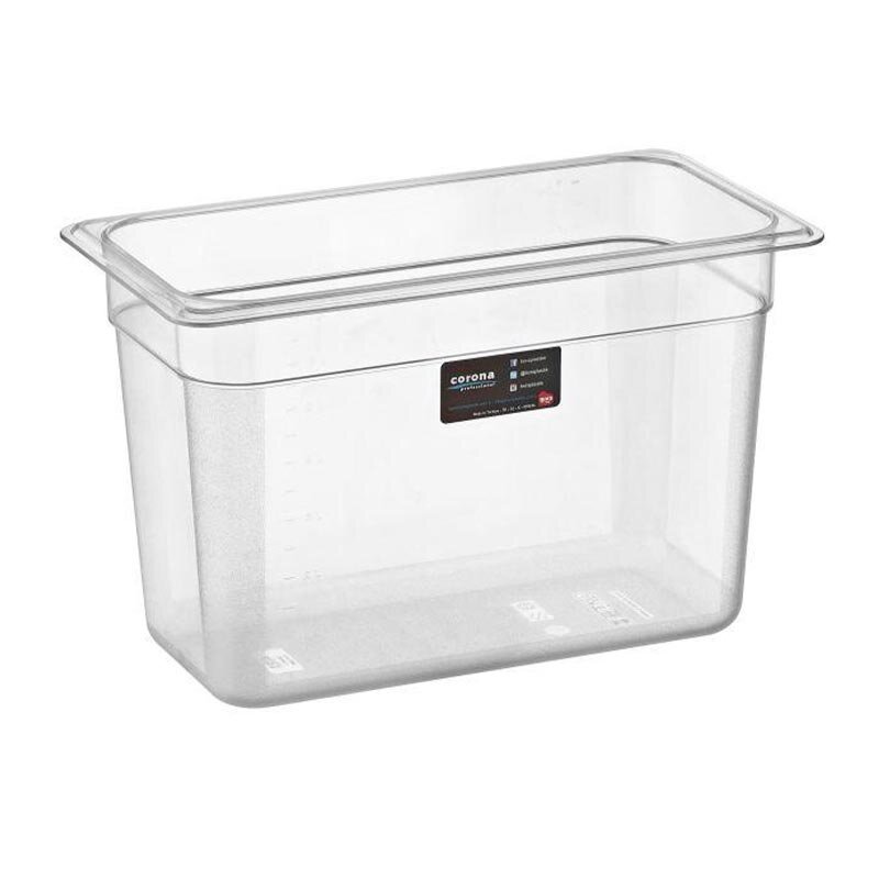 Bora Plastik Küvet, Polikarbon, 7 Lt, Şeffaf - Bora Plastik