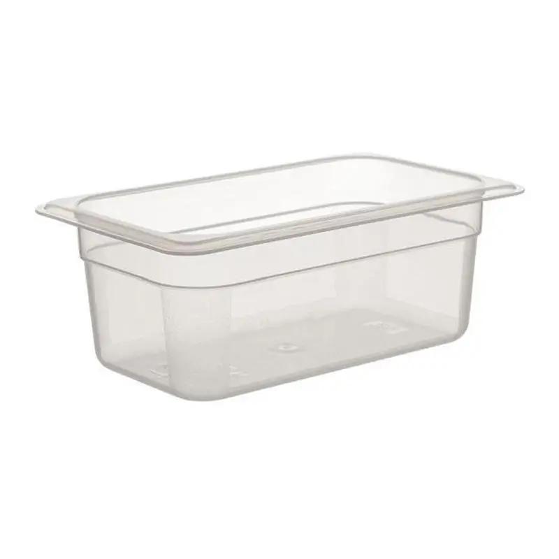 Bora Plastik GN 1/4-100 mm Polipropilen Gastronorm Küvet, 2 Lt, Şeffaf - Bora Plastik (1)