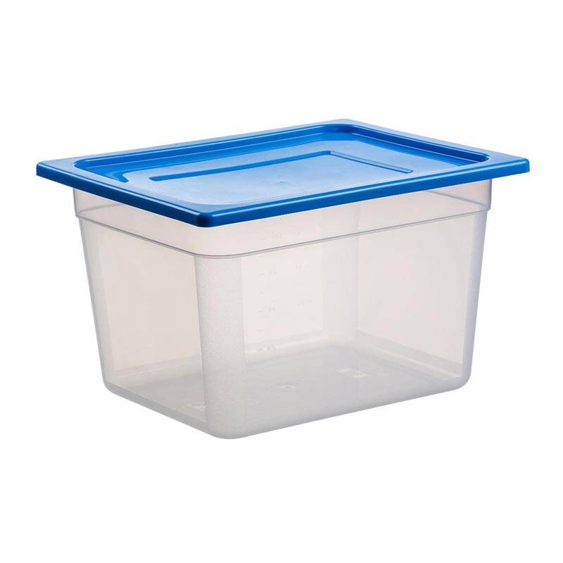 Bora Plastik Küvet, Polipropilen, GN 1/2-200 mm, Şeffaf - 1