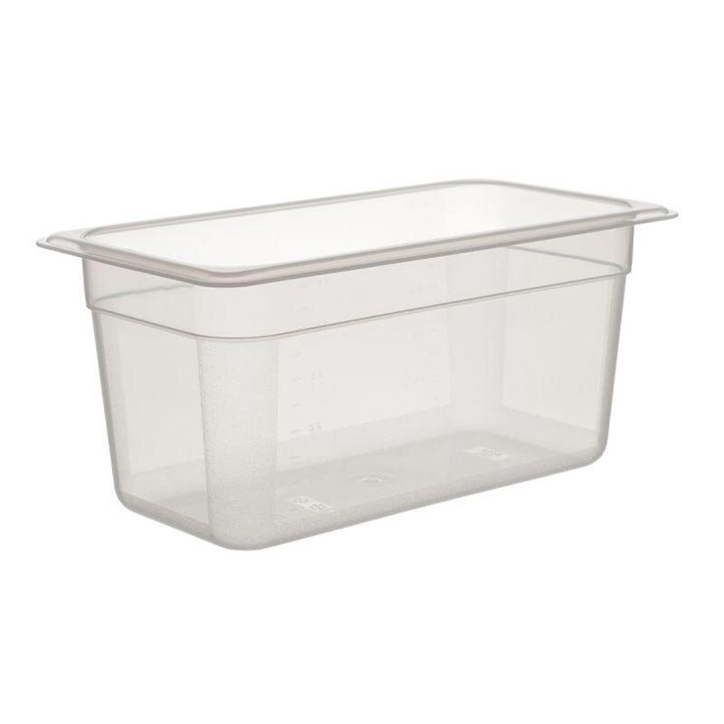 Bora Plastik Küvet, Polipropilen, GN 1/3-200 mm, Şeffaf - Bora Plastik