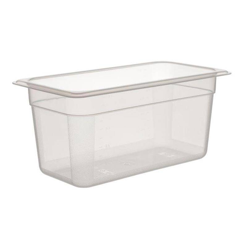 Bora Plastik Küvet, Polipropilen, GN 1/3-200 mm, Şeffaf - 1