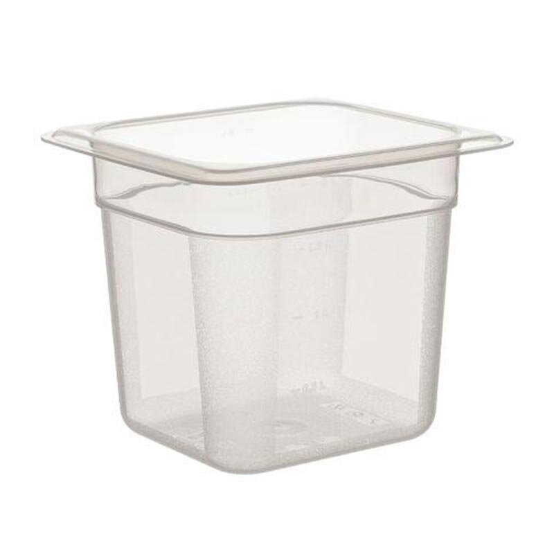 Bora Plastik Küvet, Polipropilen, GN 1/6-150 mm, Şeffaf - Bora Plastik