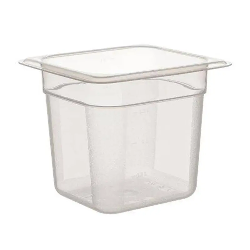 Bora Plastik Küvet, Polipropilen, GN 1/6-150 mm, Şeffaf - 1