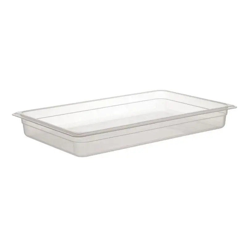 Bora Plastik GN 1/1-65 mm Polipropilen Gastronorm Küvet, Şeffaf - Bora Plastik (1)
