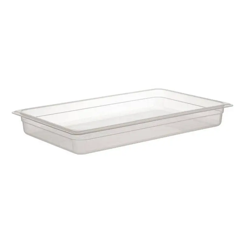 Bora Plastik GN 1/1-65 mm Polipropilen Gastronorm Küvet, Şeffaf - 2