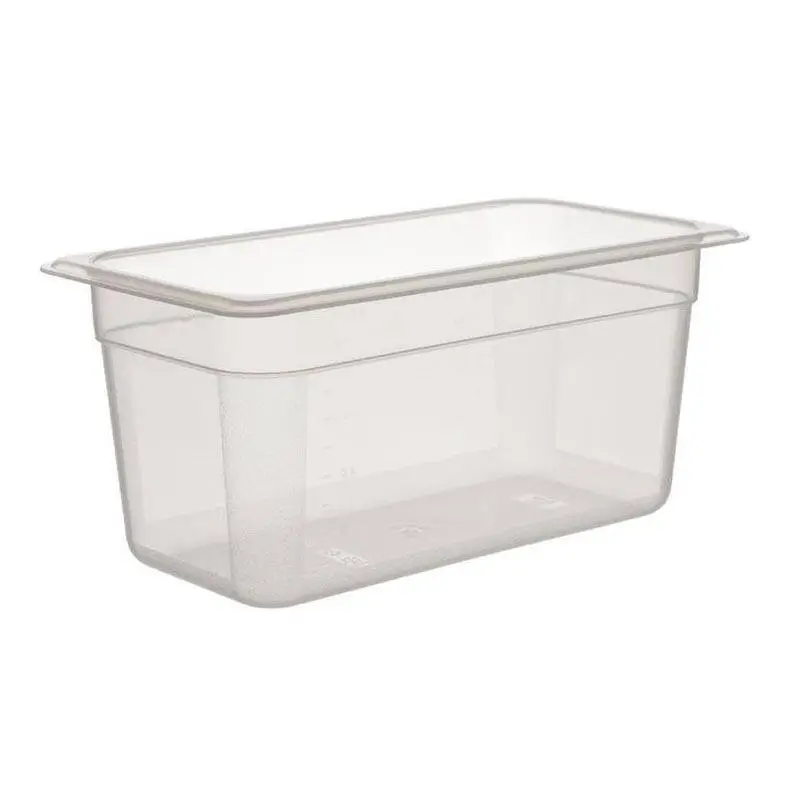 Bora Plastik GN 1/3-150 mm Polipropilen Gastronorm Küvet, Şeffaf - 1