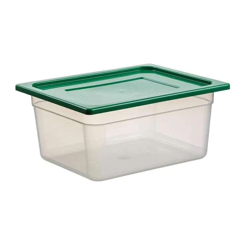 Bora Plastik GN 1/2-150 mm Polipropilen Gastronorm Küvet, Şeffaf - 1